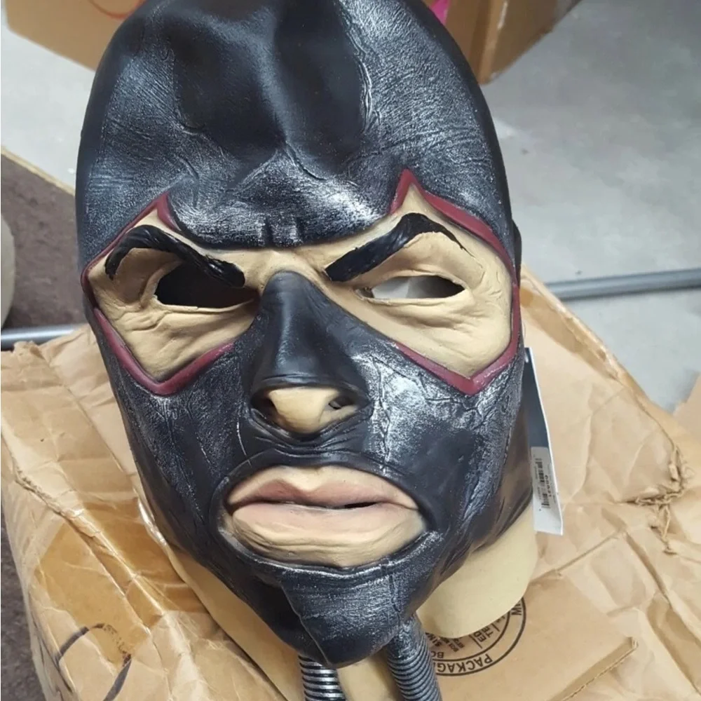 Bane Batman Arkham City Deluxe Adult Overhead Latex Mask Licensed New